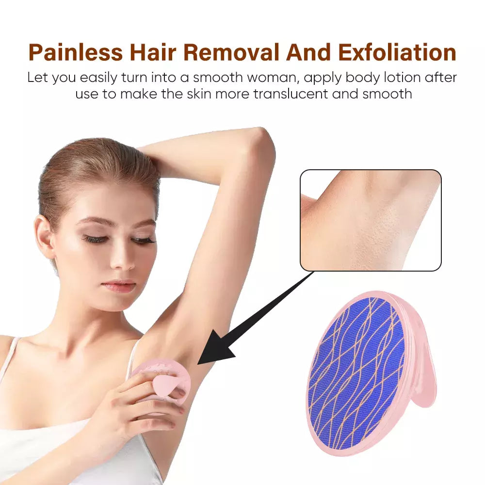 Crystal Nano Hair Removal Device New Hand And Foot Exfoliation Does Not Hurt The Skin And Painless Physical Household Manual Hair Removal Device